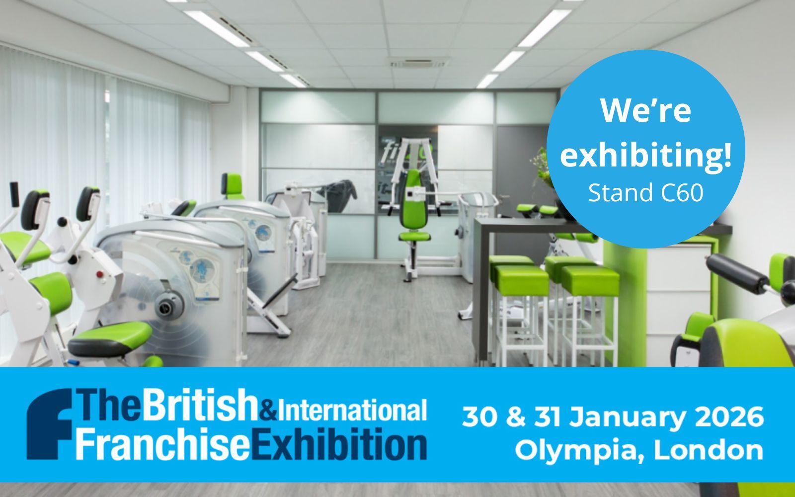 fit20 exhibiting at the British & International Franchise Exhibition 2026
